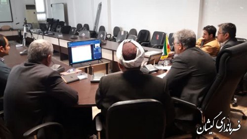 حضور فرماندار گمیشان در جلسه ستاد حمایت از خانواده و جوانی جمعیت استان