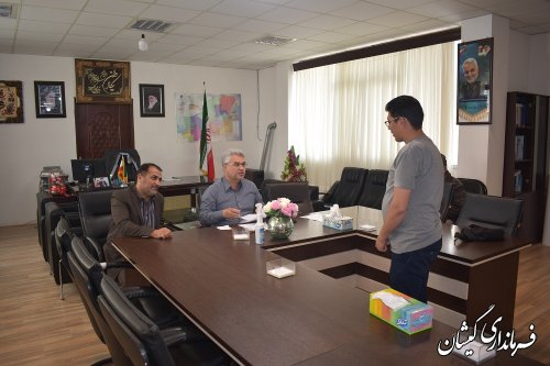 ملاقات مردمی فرماندار گمیشان برگزار شد.