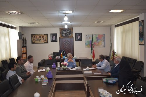 ملاقات مردمی فرماندار گمیشان برگزار شد.