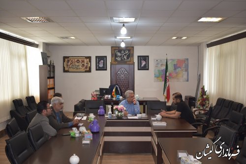 ملاقات مردمی فرماندار گمیشان برگزار شد.