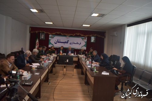 برگزاری جلسه ستاد امر به معروف و نهی از منکر شهرستان گمیشان