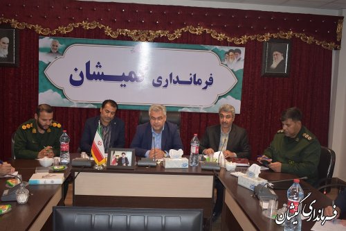 برگزاری جلسه ستاد امر به معروف و نهی از منکر شهرستان گمیشان