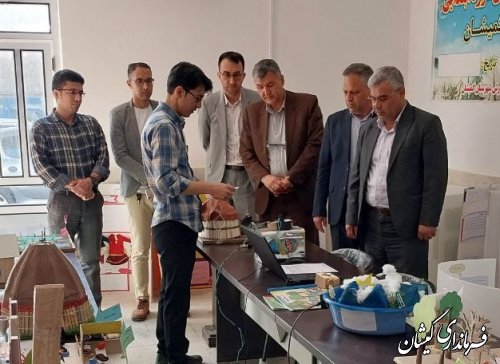 دیدار فرماندار گمیشان با پرسنل آموزش و پرورش