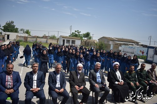 حضور فرماندار گمیشان در مراسم نکوداشت روز دختر