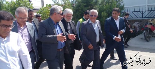 بازدید استاندار گلستان از مجتمع صنعتی پنیر آشوراده شهرستان گمیشان 