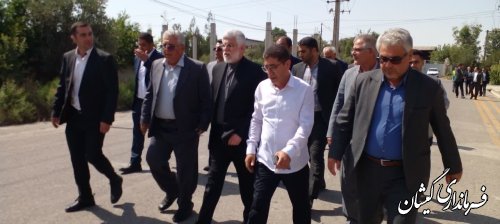 بازدید استاندار گلستان از مجتمع صنعتی پنیر آشوراده شهرستان گمیشان 