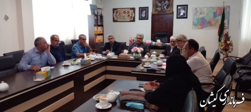 برگزاری جلسه توسعه شهرک های کشاورزی و مزارع ۶۰۰۰ هکتاری پرورش میگو 