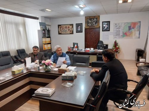 ملاقات مردمی فرماندار شهرستان گمیشان برگزار شد
