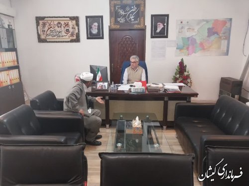  ملاقات مردمی فرماندار شهرستان گمیشان برگزار شد
