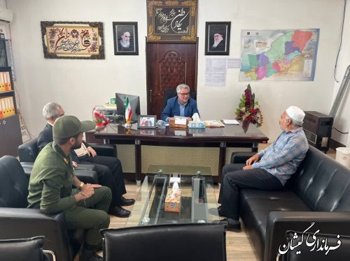  ملاقات مردمی فرماندار شهرستان گمیشان برگزار شد
