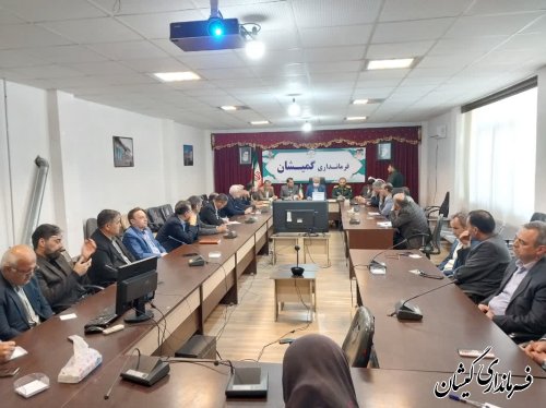 برگزاری جلسه هماهنگی و برنامه ریزی راهپیمایی روز جهانی قدس شهرستان گمیشان