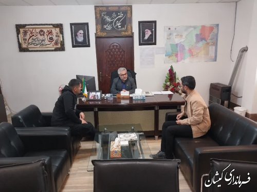 ملاقات مردمی فرماندار شهرستان گمیشان برگزار شد