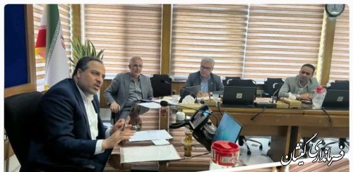 نشست فرماندار گمیشان با مدیر عامل شرکت آب و فاضلاب کشور 