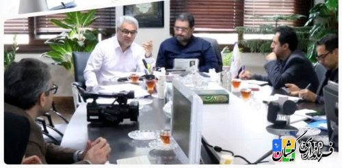 نشست فرماندار گمیشان با رئیس سازمان مدیریت برنامه ریزی استان