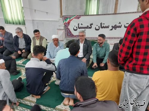 کاروان خدمت شهرستان گمیشان در روستای دهنه حضور یافت 