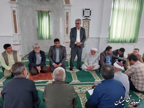 کاروان خدمت شهرستان گمیشان در روستای دهنه حضور یافت 