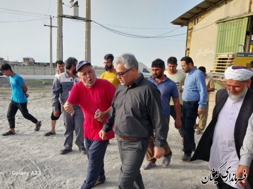 با اقدام فرماندار و دادستان شهرستان گمیشان انبار دوم صفا ایشان برای خرید گندم کشاورزان بازگشایی شد