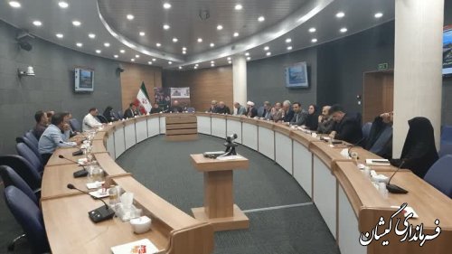 حضور فرماندار گمیشان در ستاد ساماندهی سواحل استان 