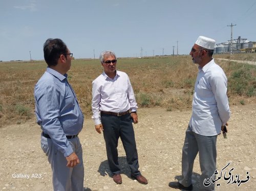 تلاش فرماندار گمیشان برای پایدار سازی آب شرب شهرستان