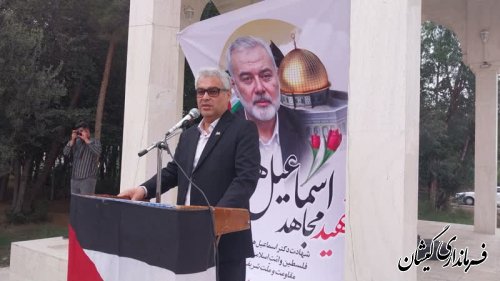 ترور شهید دکتر اسماعیل هنیه نشانه ضعف و زبونی رژیم اشغالگر قدس بود