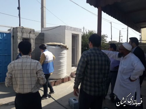  شاخص های کیفی و بهداشتی آب گمیشان بررسی و جای هیچ گونه نگرانی نیست